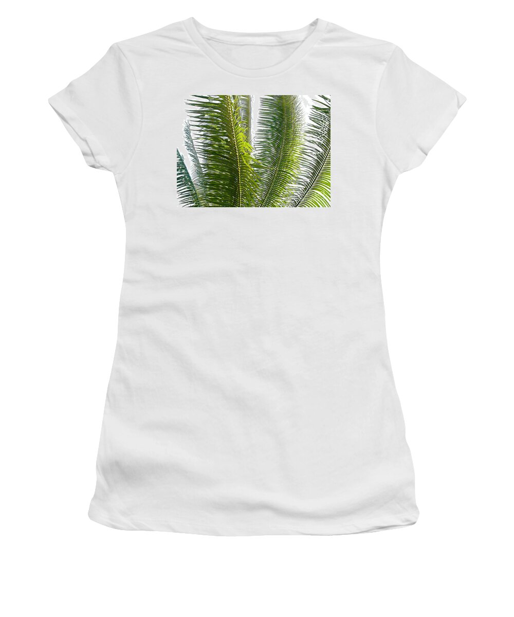 Palms Women's T-Shirt featuring the photograph Lighter Than Air by Roselynne Broussard