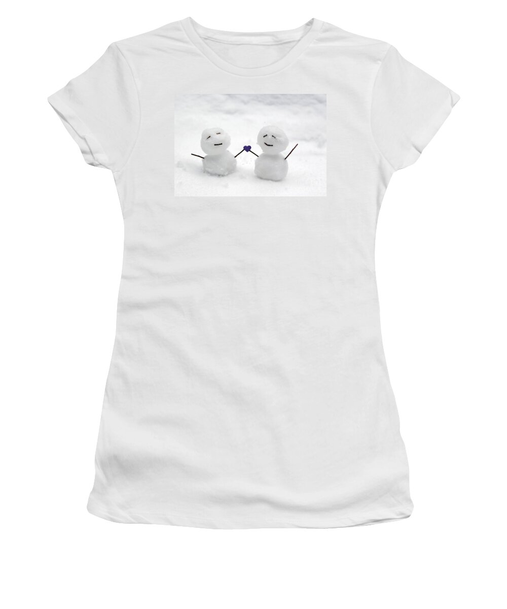 Maine Women's T-Shirt featuring the photograph Love by Karin Pinkham