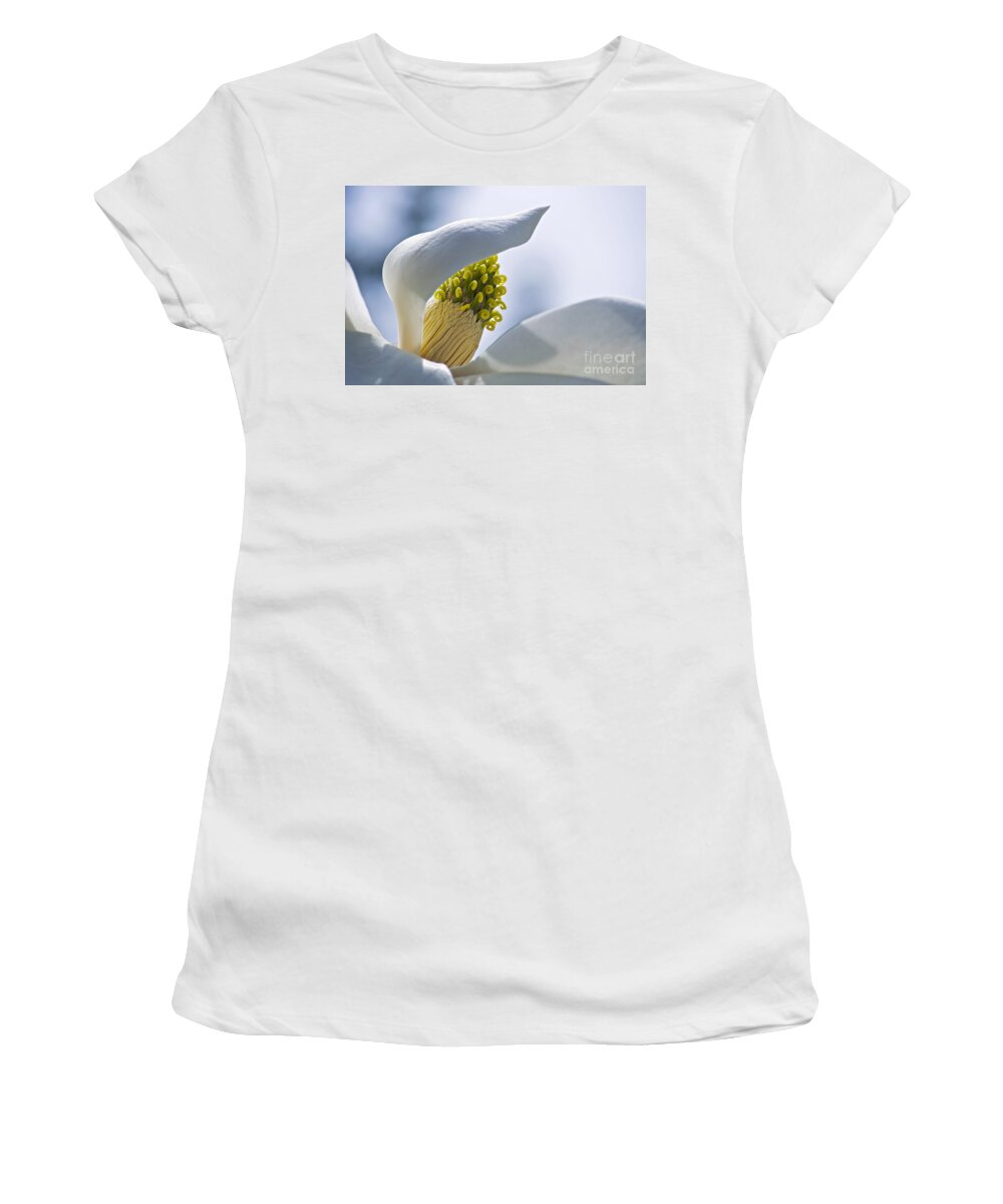 Magnolia Women's T-Shirt featuring the photograph Love of Nature by Gwyn Newcombe