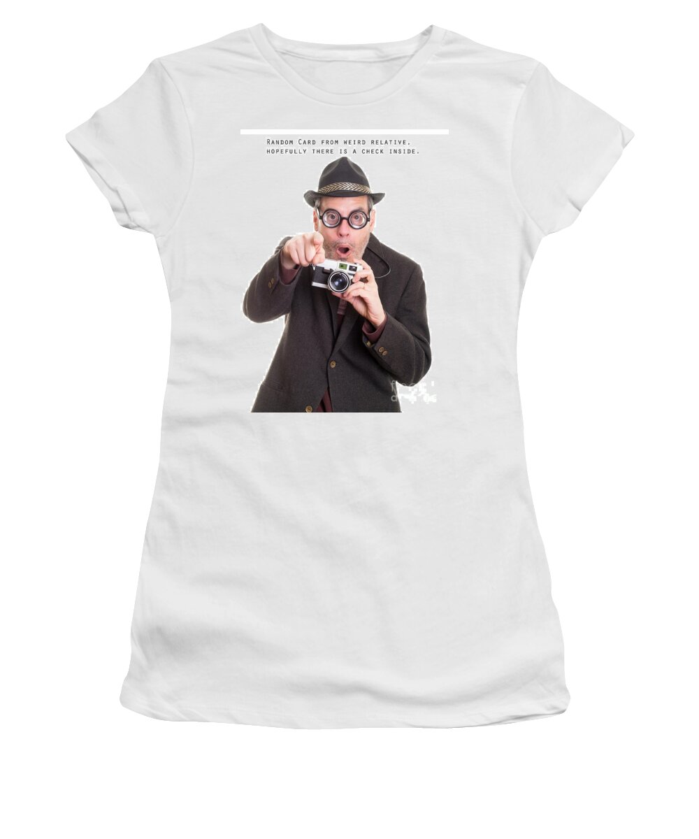 Relative Women's T-Shirt featuring the photograph Luck of the Draw by Edward Fielding
