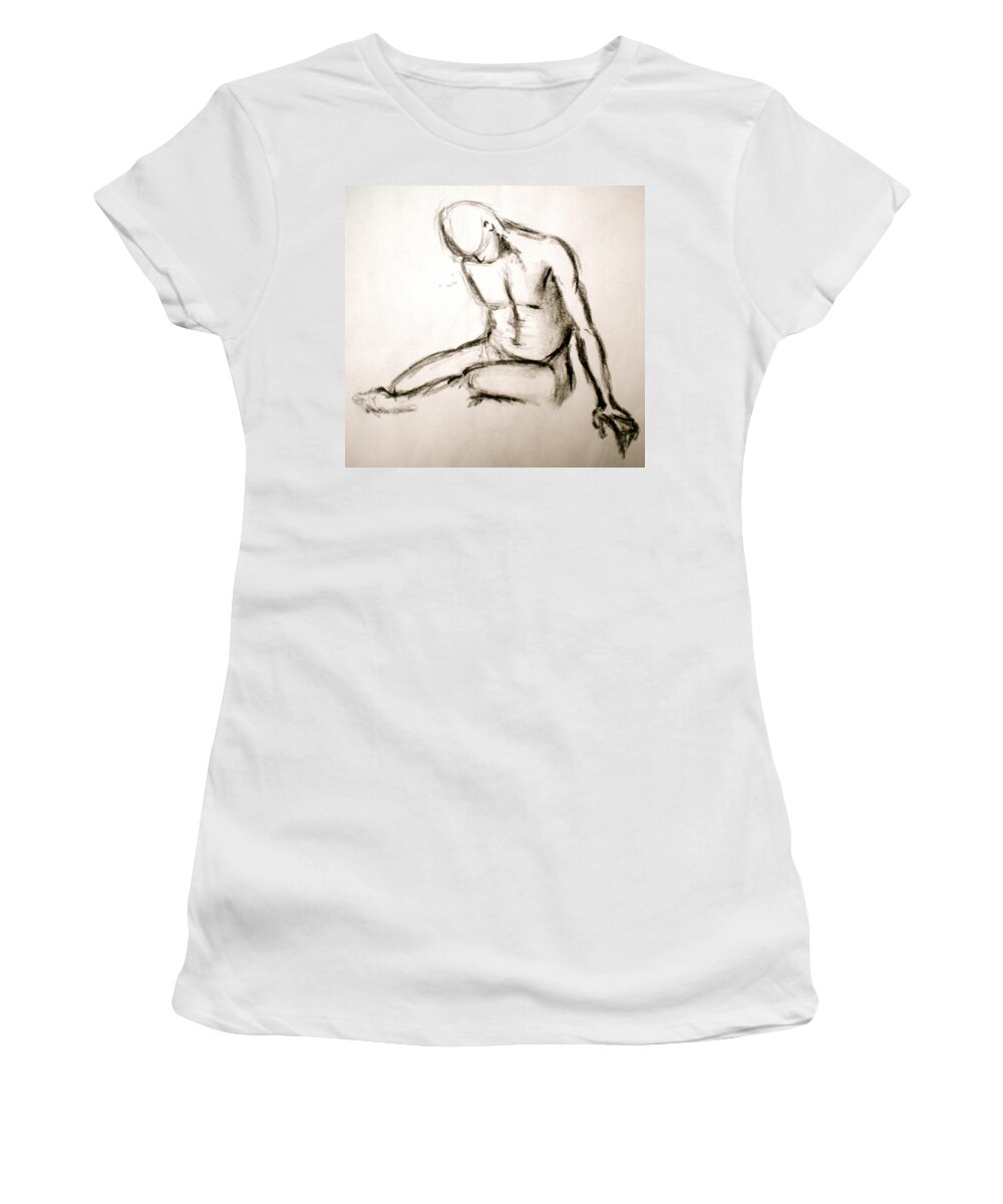 Lucky Charms Women's T-Shirt featuring the drawing Lucky Charms by Debi Starr