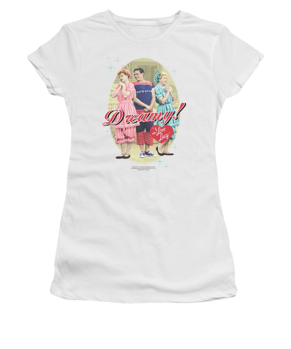 I Love Lucy Women's T-Shirt featuring the digital art Lucy - Dreamy! by Brand A