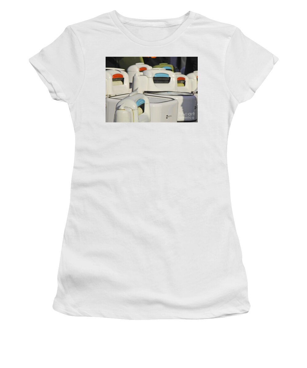 Still Life Women's T-Shirt featuring the photograph Maytag by Mary Carol Story