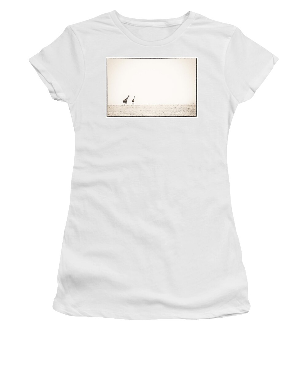 Africa Women's T-Shirt featuring the photograph Middle Of Nowhere 3 by Mike Gaudaur