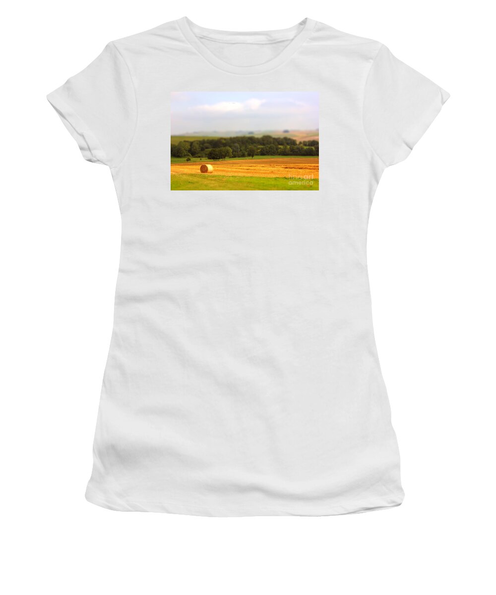 Countryside Women's T-Shirt featuring the photograph Miniature Countryside by Vicki Spindler