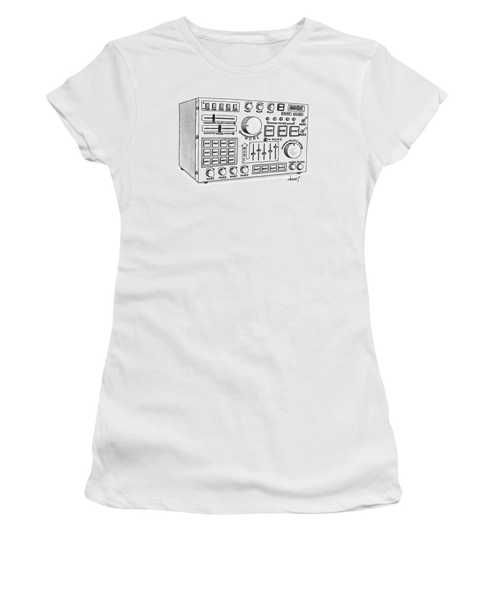 
Radio Or Other Electronic Device Has A Complex Array Of Buttons And Dials On It That All] Say 

Radio Or Other Electronic Device Has A Complex Array Of Buttons And Dials On It That All] Say Inventions Women's T-Shirt featuring the drawing New Yorker May 13th, 1991 by Tom Cheney