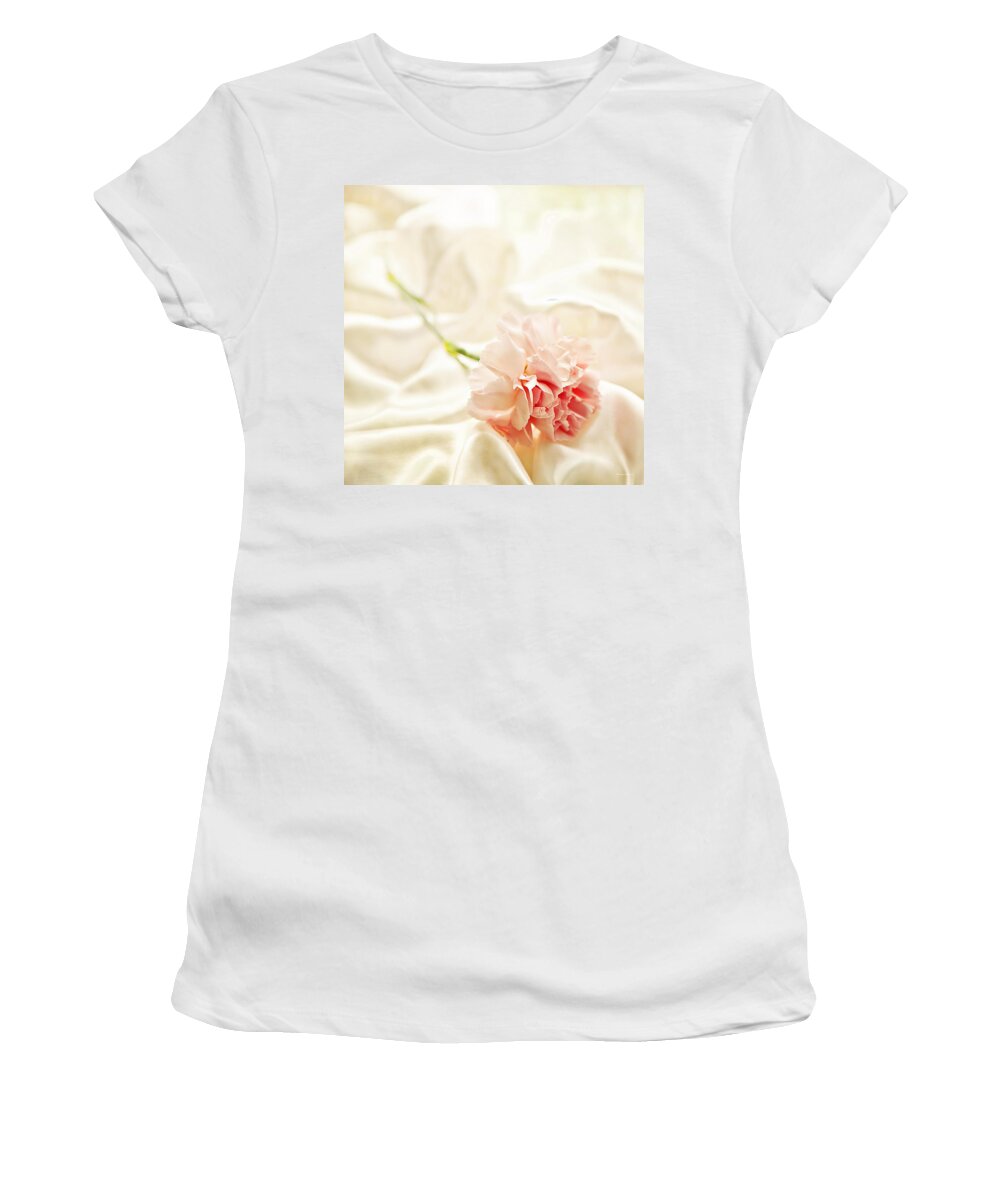 Satin Women's T-Shirt featuring the photograph Nights In White Satin by Theresa Tahara