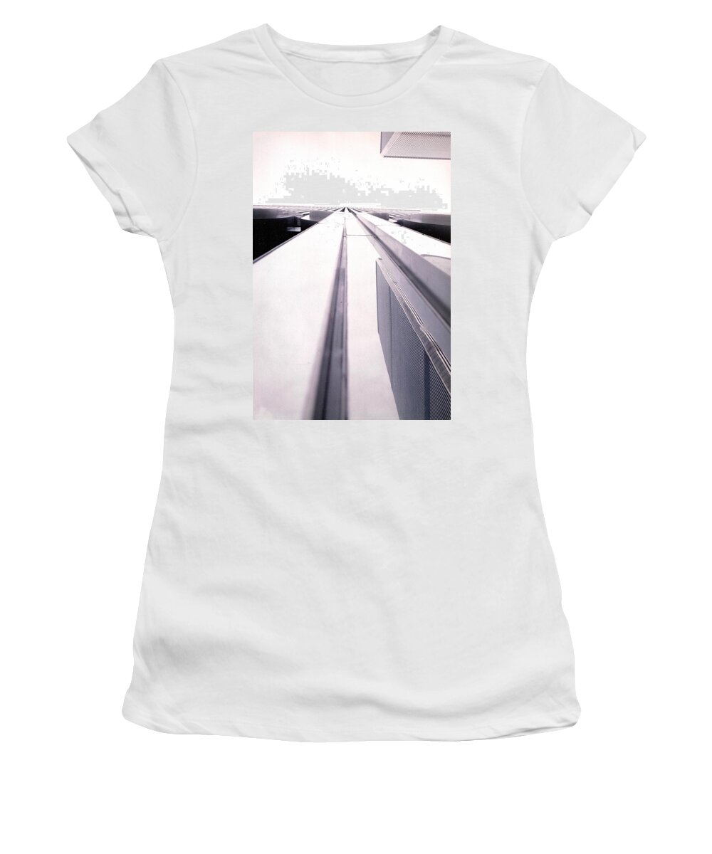 World Trade Center Women's T-Shirt featuring the photograph North in South by Richard Rooker