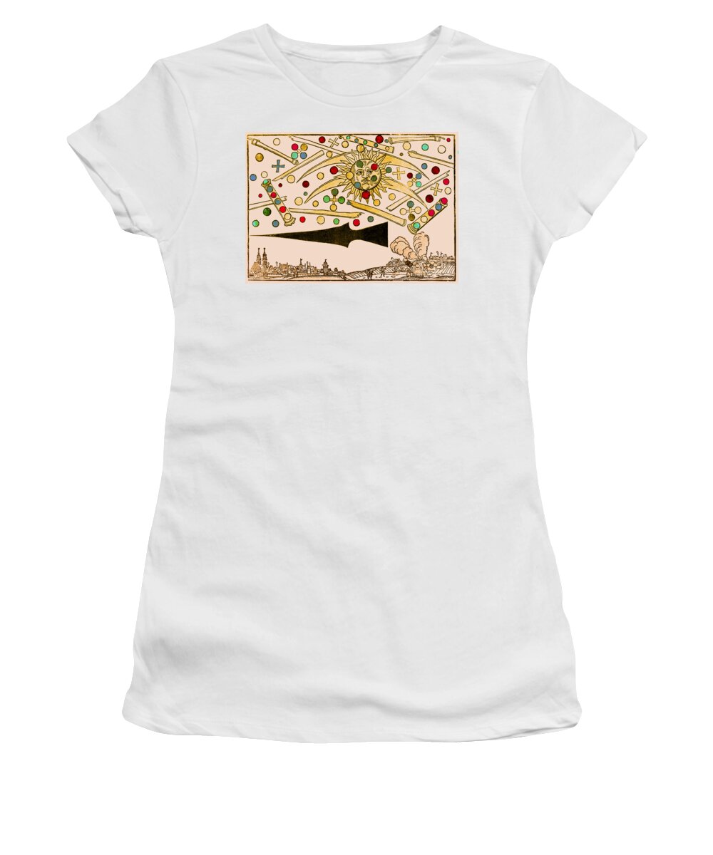 Science Women's T-Shirt featuring the photograph Nuremberg Ufo 1561 by Science Source