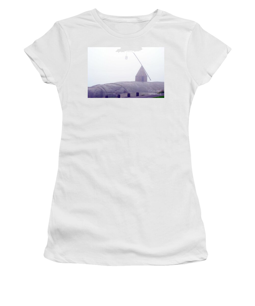 Lighthouse Women's T-Shirt featuring the photograph Old Lighthouse by Randi Grace Nilsberg