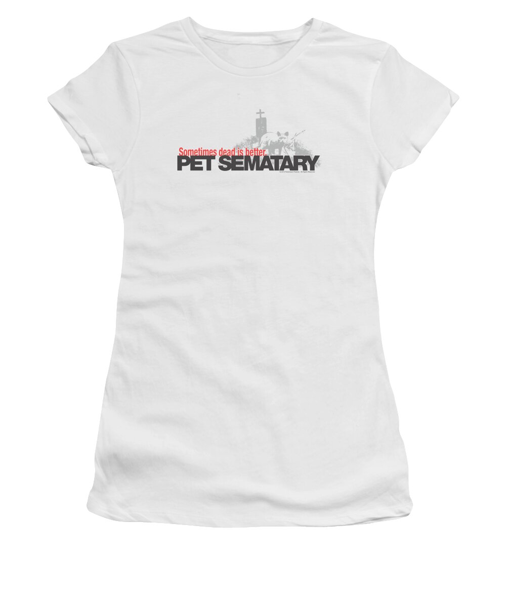 Pet Sematary Women's T-Shirt featuring the digital art Pet Sematary - Logo by Brand A