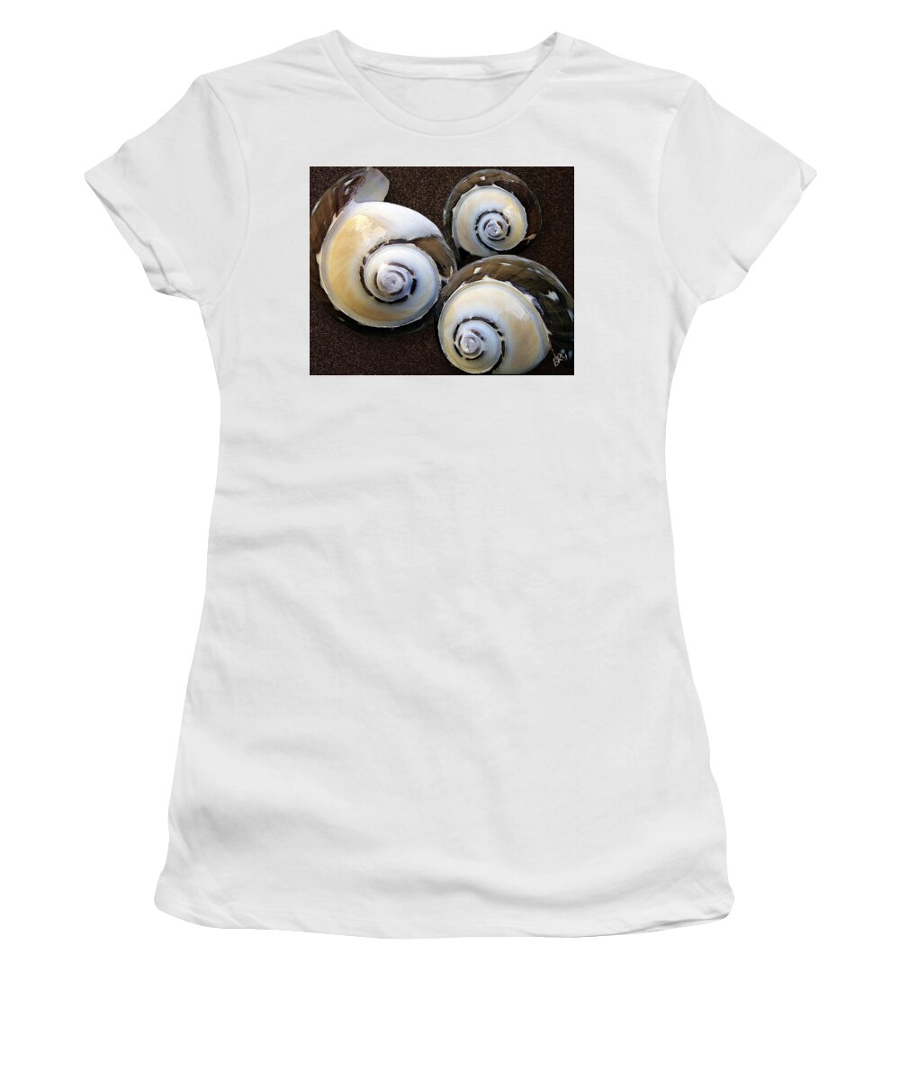 Seashell Women's T-Shirt featuring the photograph Seashells Spectacular No 23 by Ben and Raisa Gertsberg