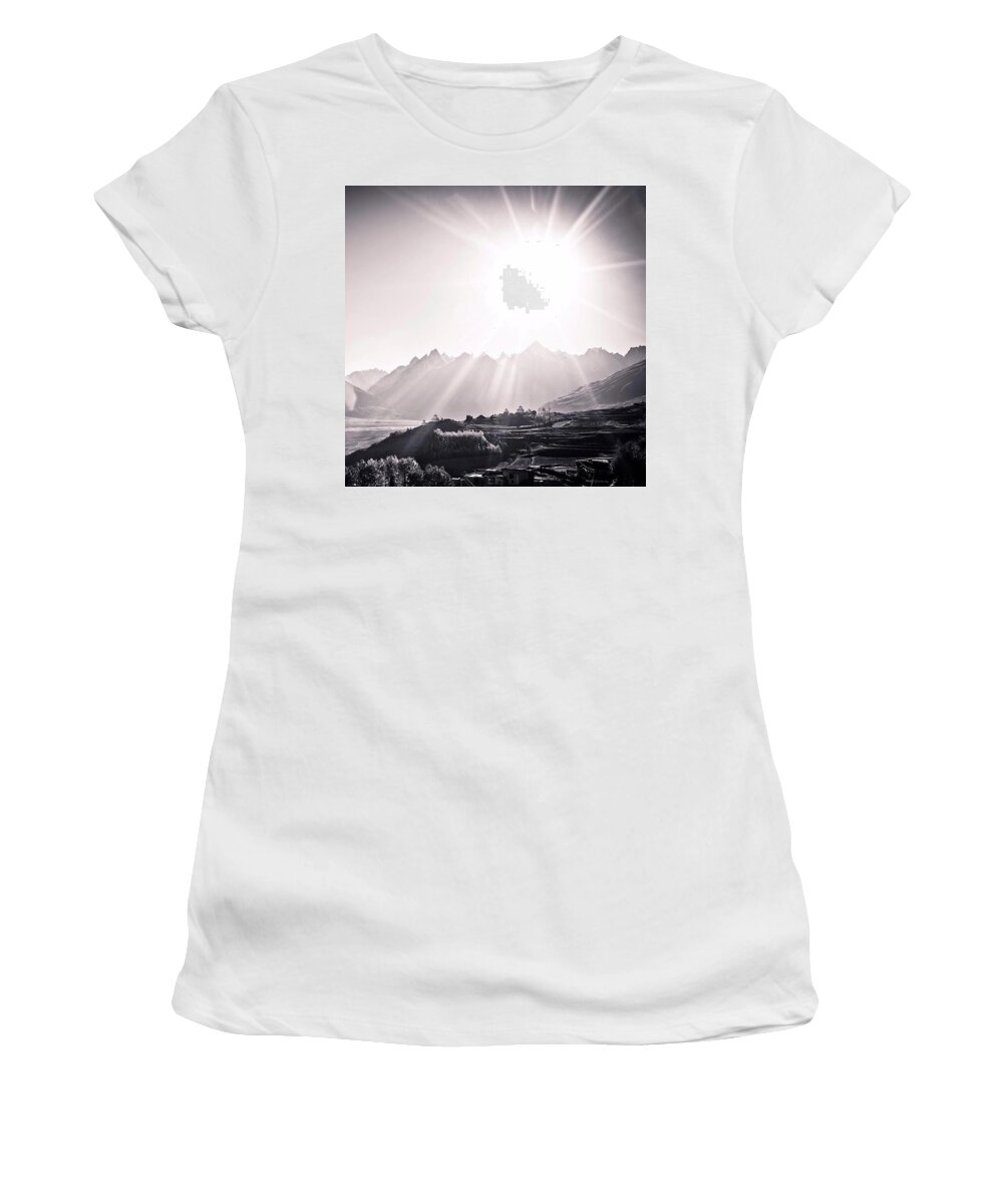 Life Women's T-Shirt featuring the photograph Shine! I Officially Have The Best Job by Aleck Cartwright