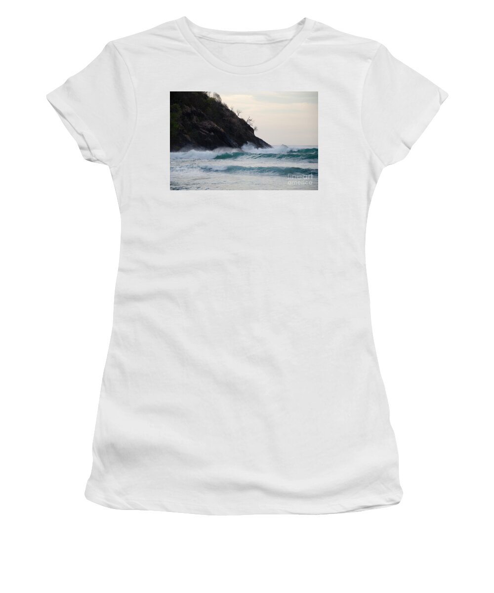 Smugglers Cove Women's T-Shirt featuring the photograph Smugglers Cove by Laurel Best