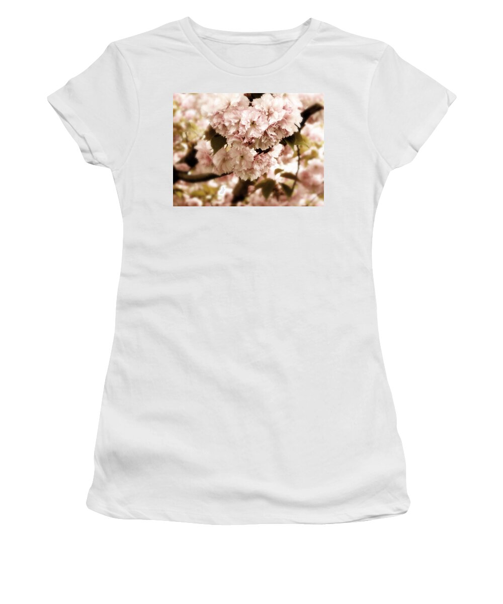 Tree Women's T-Shirt featuring the photograph Spring Whisper by Jessica Jenney