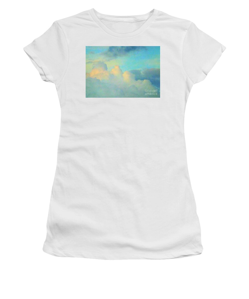 Summer Women's T-Shirt featuring the photograph Summer Sunset by Robyn King