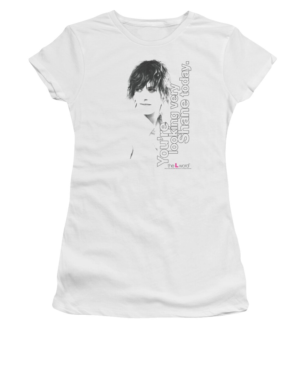 The L Word Women's T-Shirt featuring the digital art The L Word - Looking Shane Today by Brand A