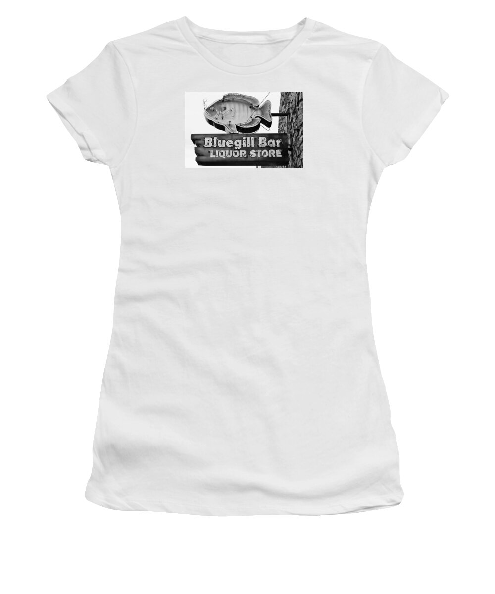 Sign Women's T-Shirt featuring the photograph The Old Watering Hole by Bruce Bley