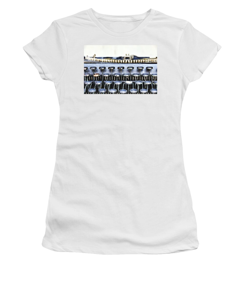 Type Women's T-Shirt featuring the photograph The Story Told 1 by Angelina Tamez