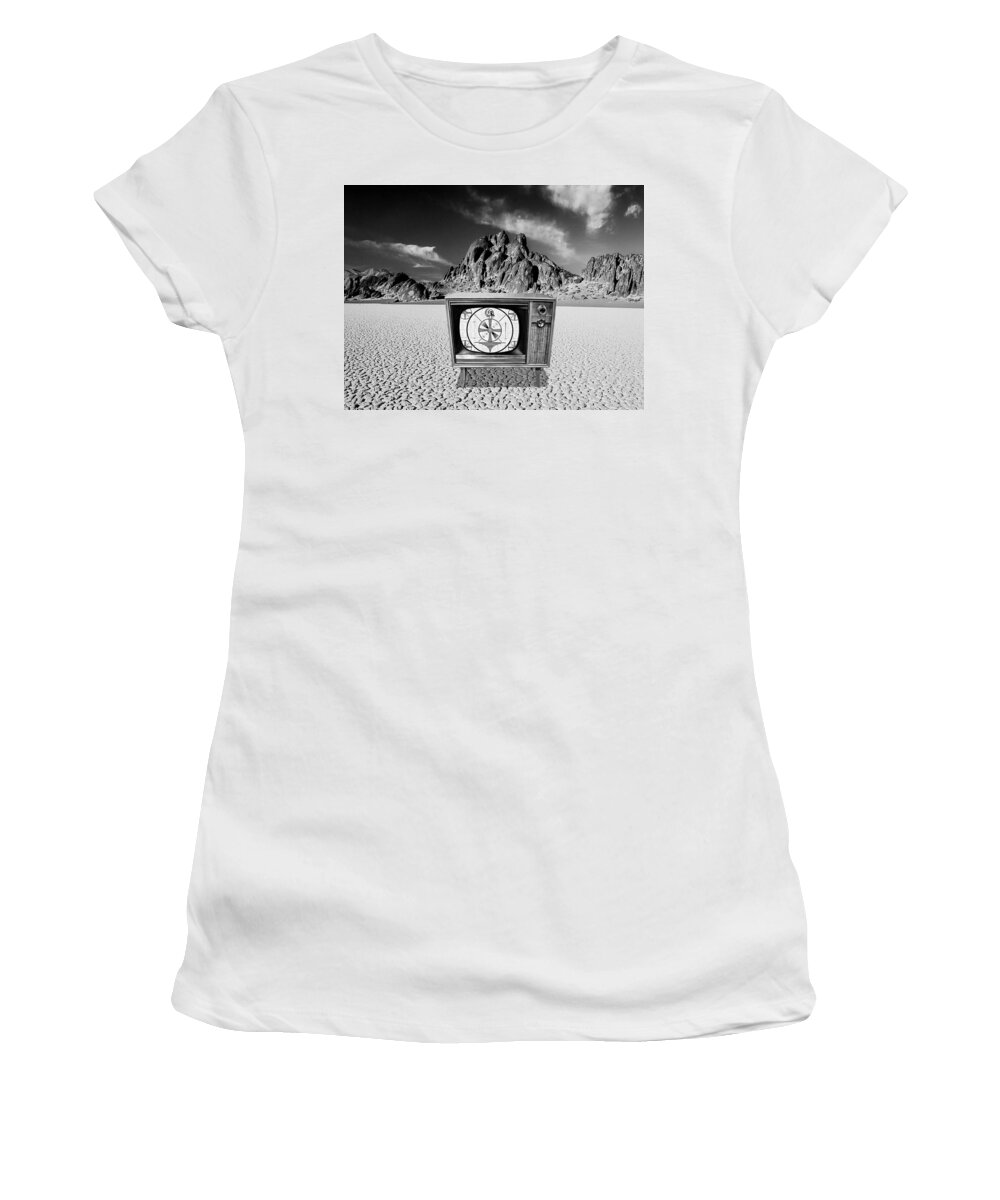Only A Test Women's T-Shirt featuring the photograph This is Only a Test by Dominic Piperata