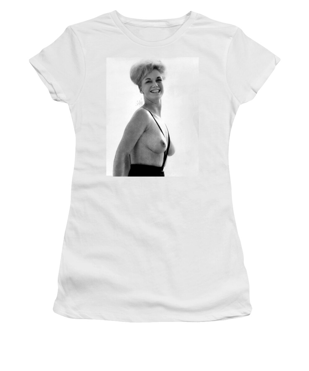 Topless Bathing Suit Women's T-Shirt by Underwood Archives - Fine
