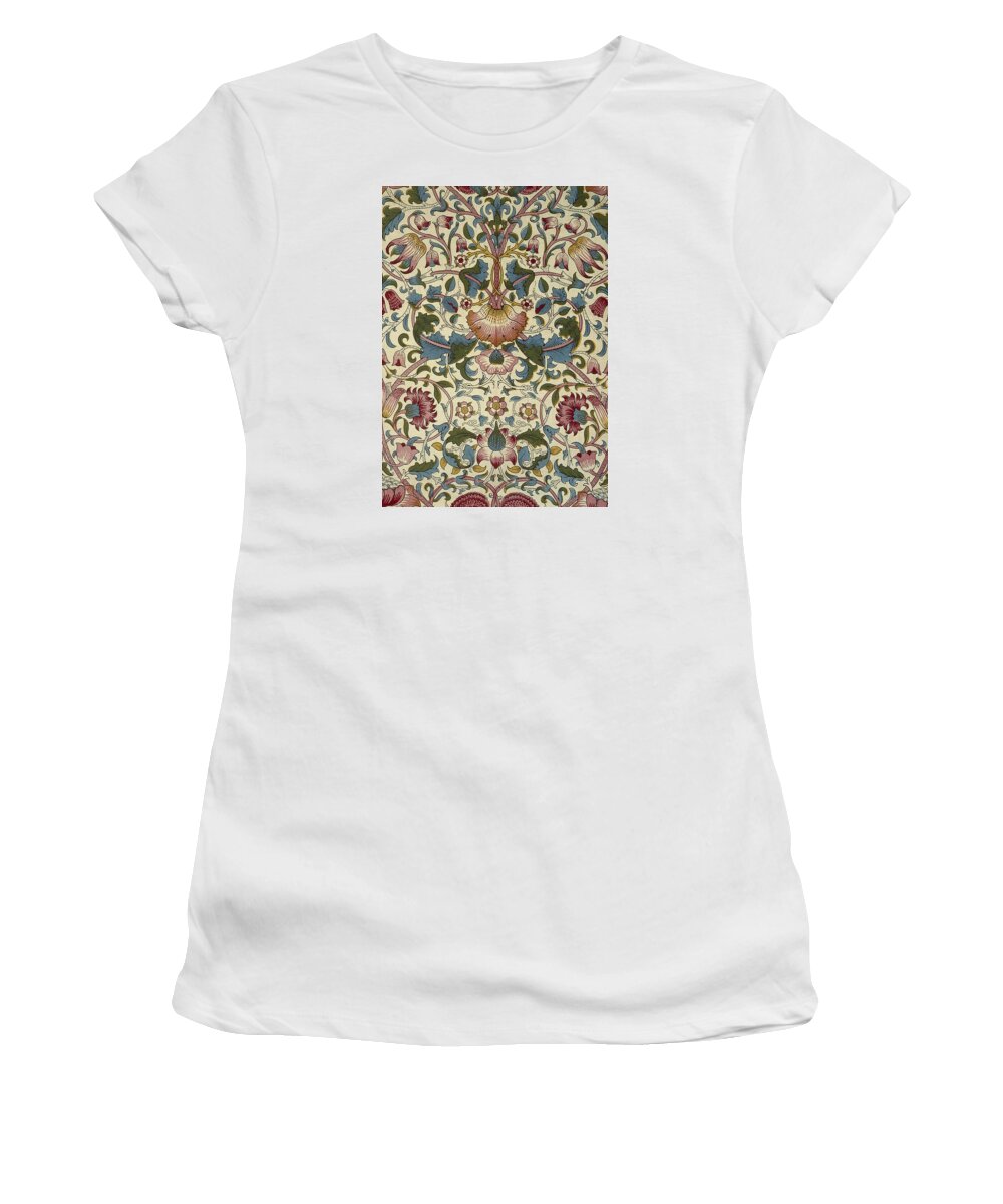 William Women's T-Shirt featuring the digital art Wallpaper Design by Philip Ralley