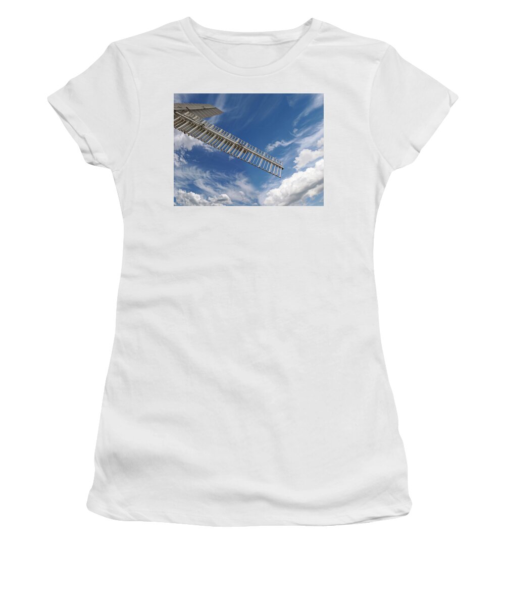 Wind Women's T-Shirt featuring the photograph Winds Of Time by Gill Billington