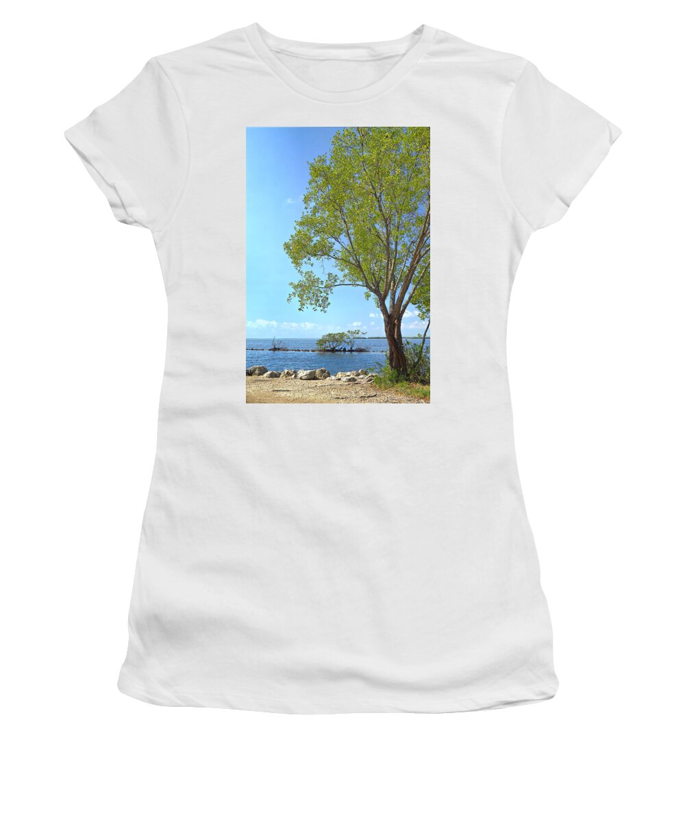 Beautiful Women's T-Shirt featuring the photograph Biscayne National Park-1 by Rudy Umans