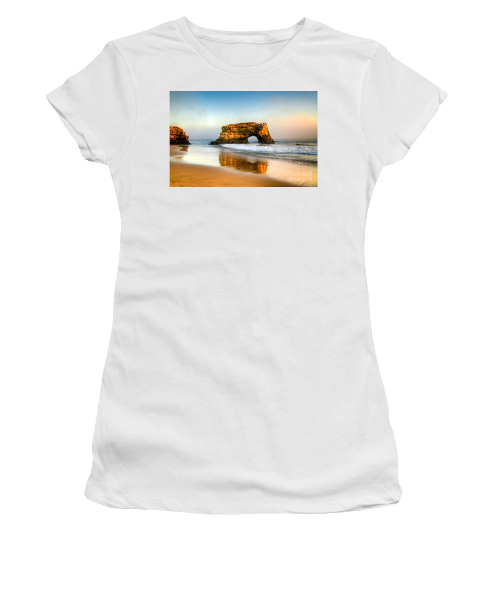 Santa Cruz Women's T-Shirt featuring the photograph Santa Cruz #1 by Kelly Wade