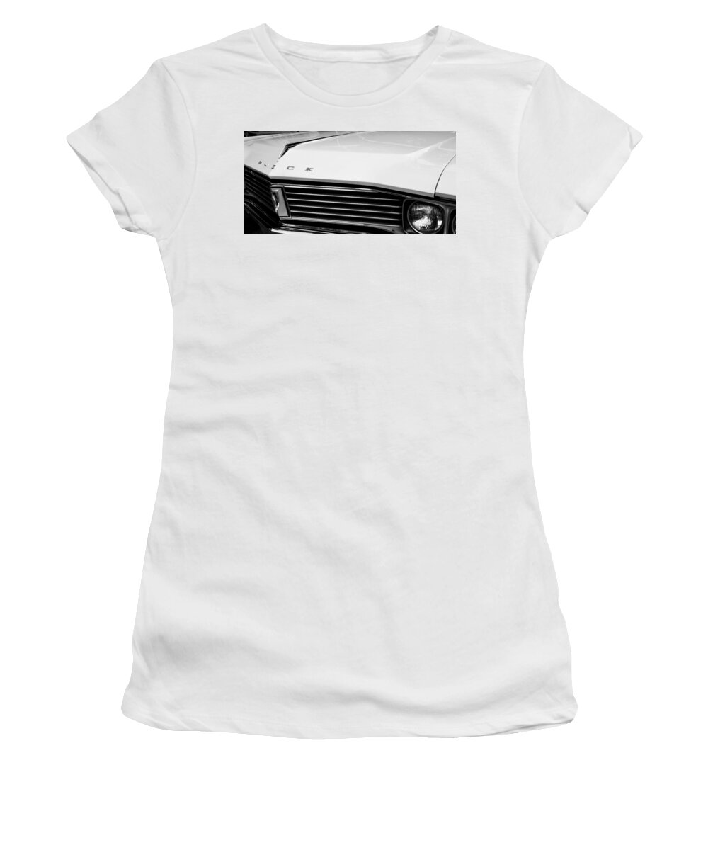 Buick Women's T-Shirt featuring the photograph 1967 Buick Station Wagon by Michelle Calkins
