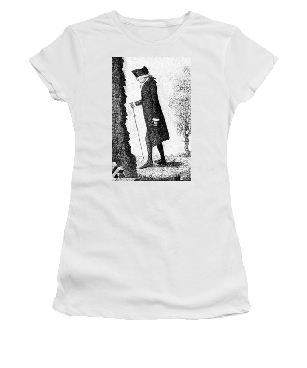 History Women's T-Shirt featuring the photograph Joseph Black, Scottish Physician #2 by Science Source
