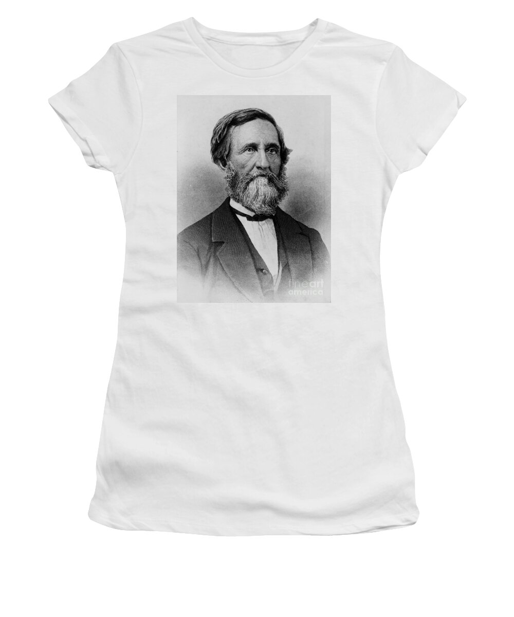 Science Women's T-Shirt featuring the photograph Crawford Long, American Pioneer by Science Source