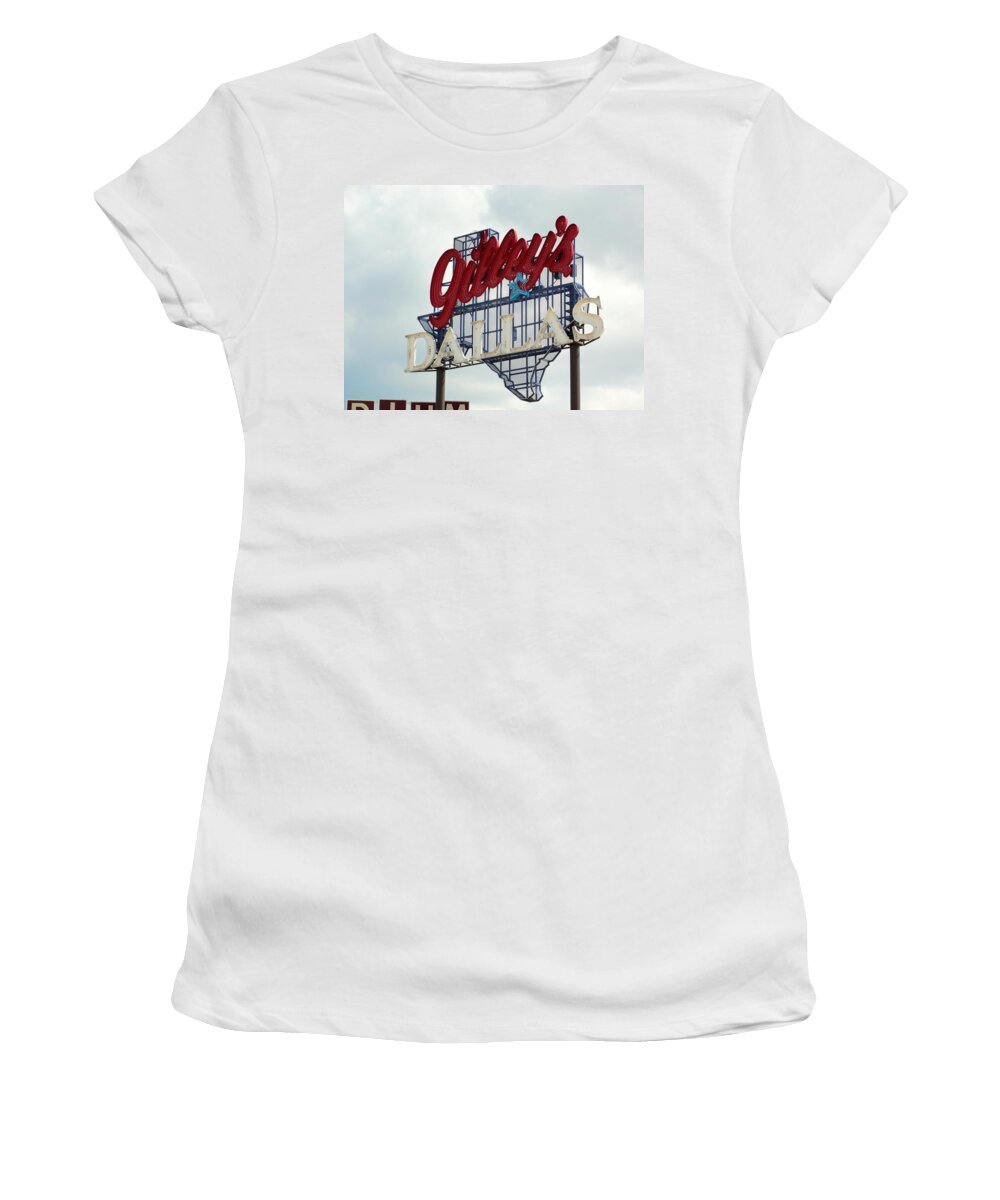 Dance Women's T-Shirt featuring the photograph Gilleys Dallas by Norma Brock