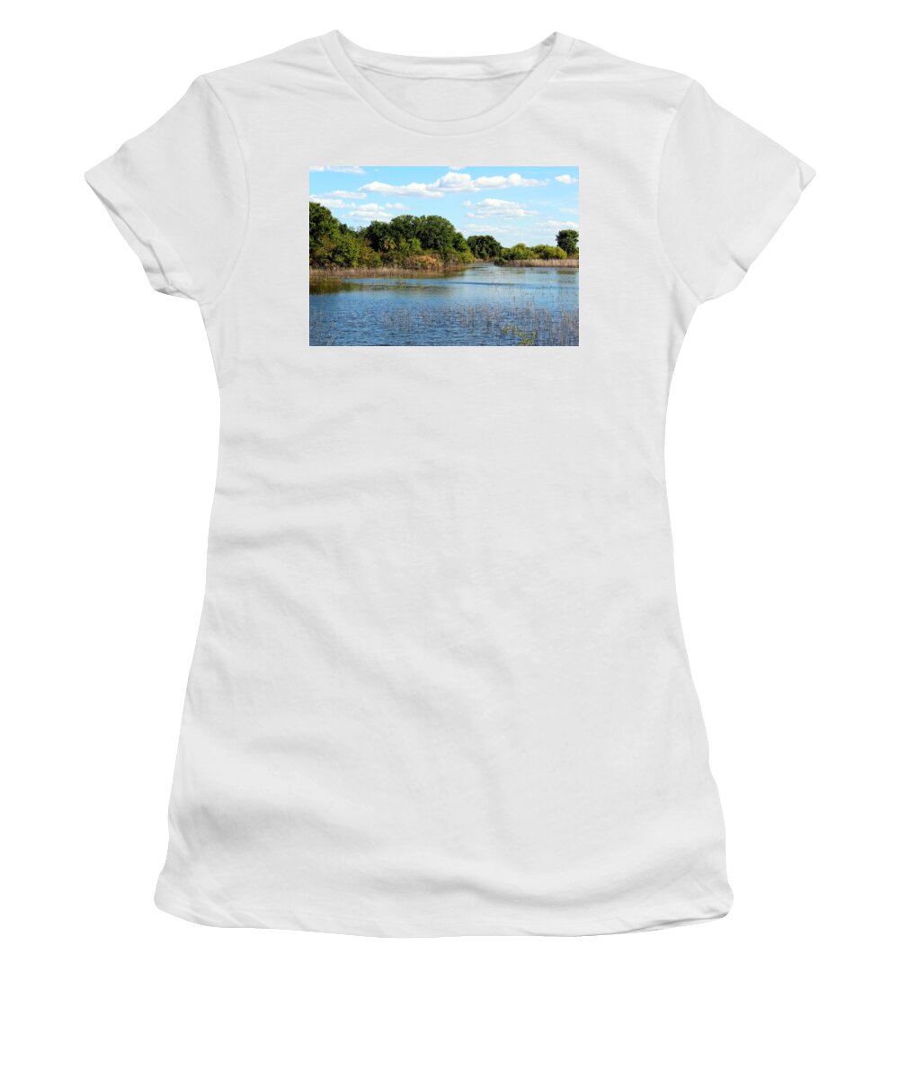 Florida Women's T-Shirt featuring the photograph Medard Park by Dorothy Riley
