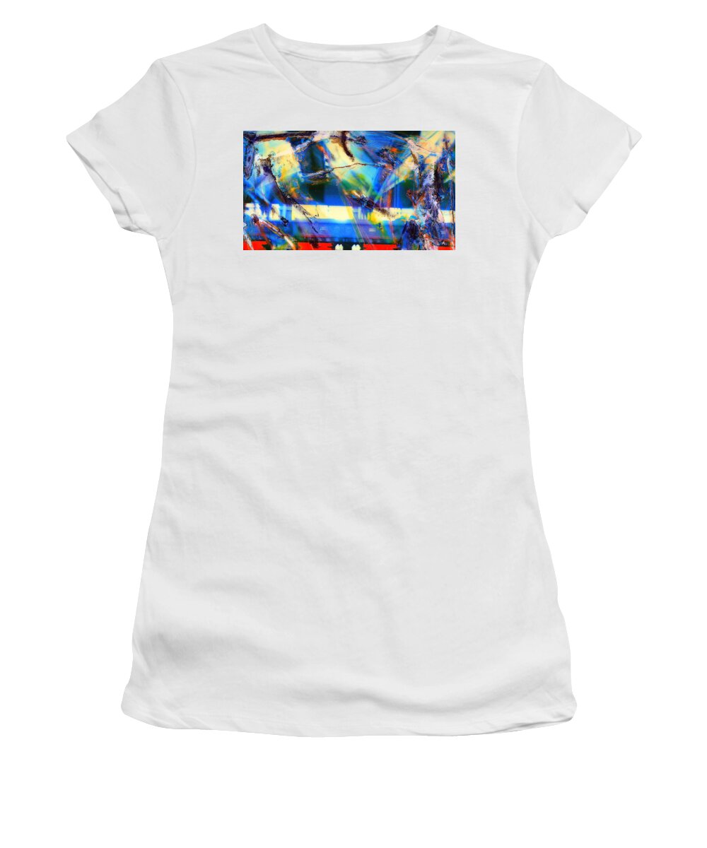  Women's T-Shirt featuring the photograph O'hare Terminal by JC Armbruster