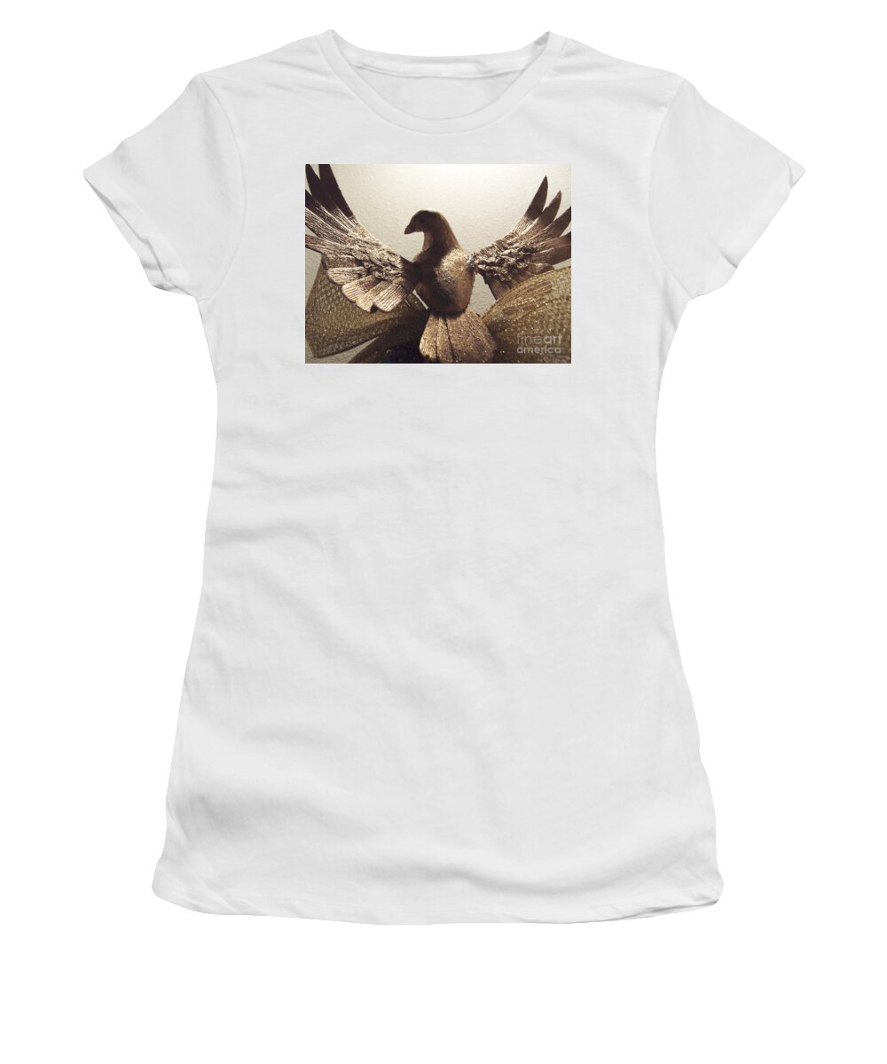 Dove Women's T-Shirt featuring the photograph Peace by Vonda Lawson-Rosa