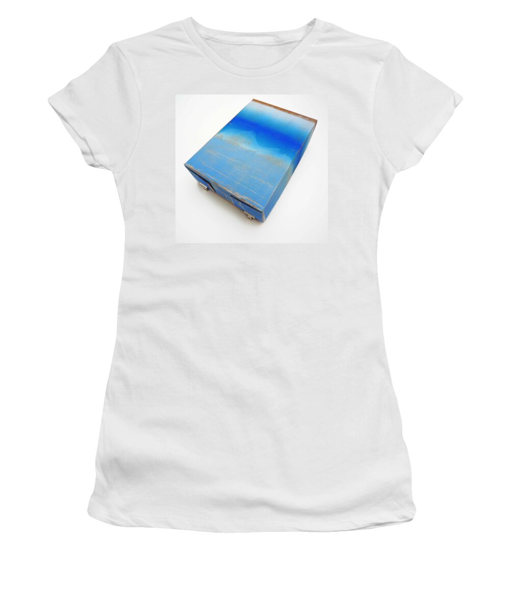 Surf Women's T-Shirt featuring the painting Portion by Charles Stuart