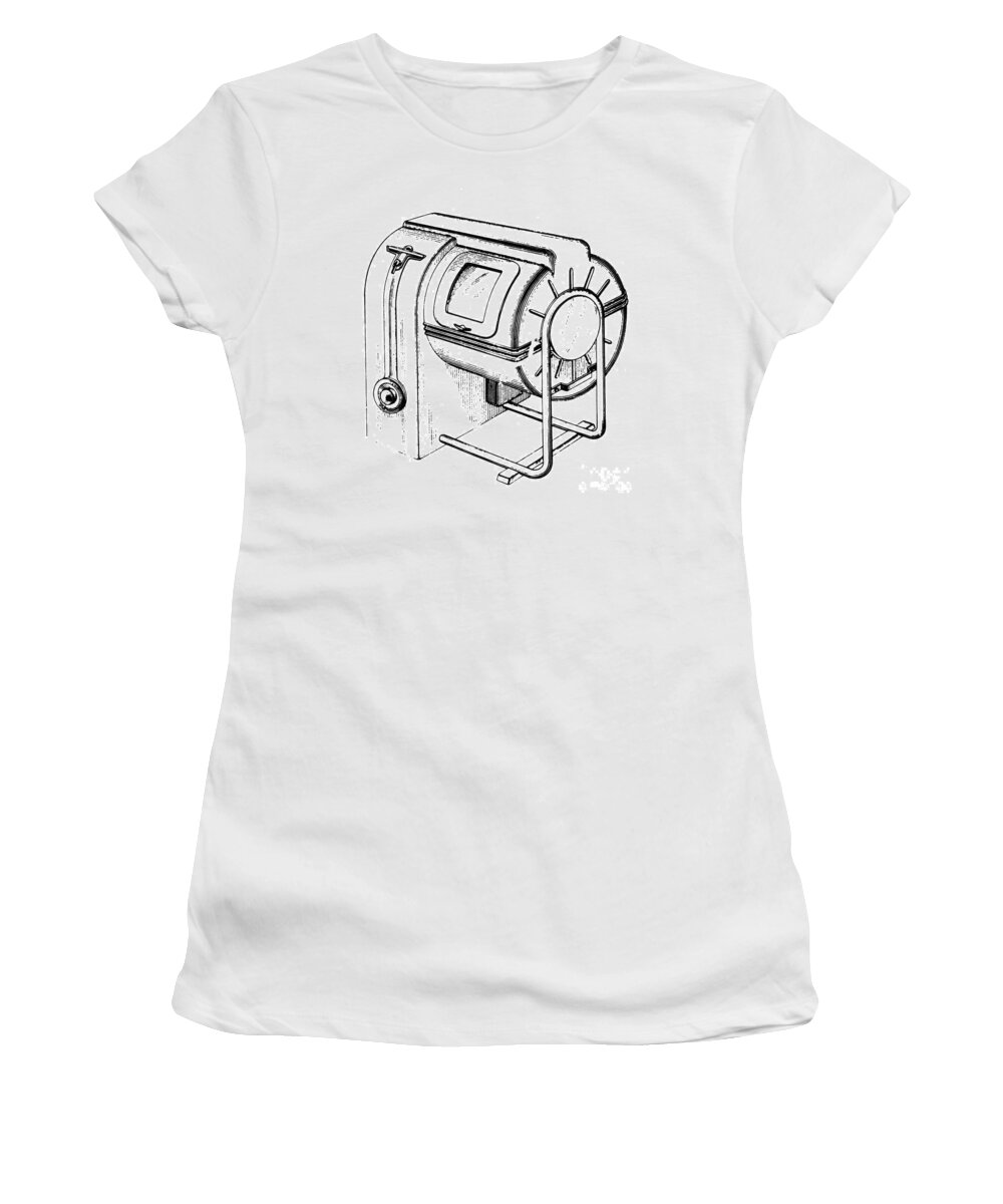 1939 Women's T-Shirt featuring the photograph Washing Machine, 1939 by Granger