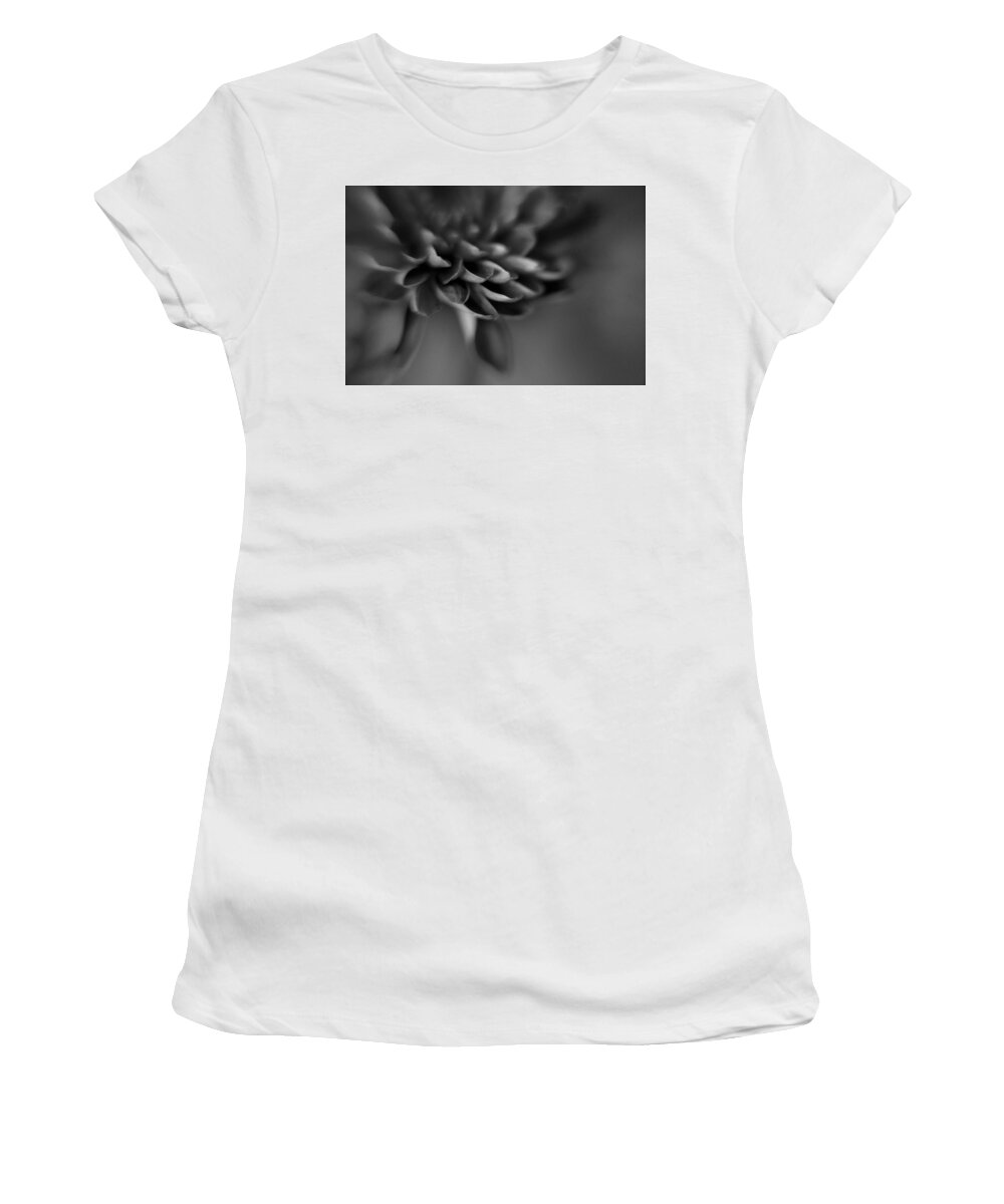 Flower Women's T-Shirt featuring the photograph Focus #1 by Nancy Dinsmore