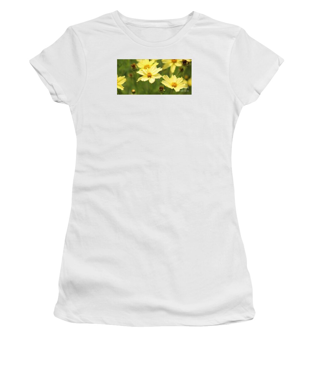 Yellow Women's T-Shirt featuring the photograph Nature's Beauty 67 by Deena Withycombe