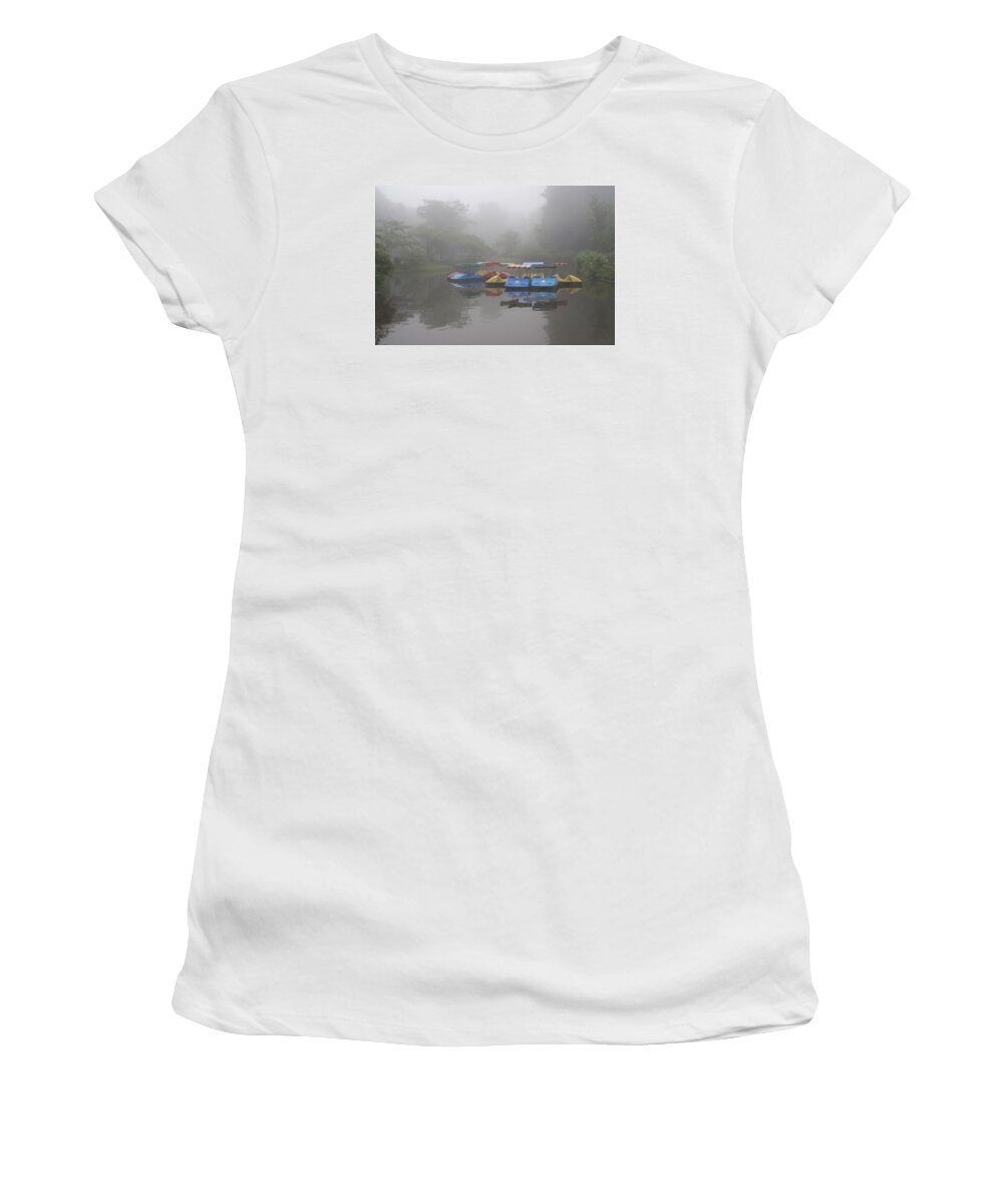 Morning Women's T-Shirt featuring the photograph Quiet Morning #1 by Masami Iida