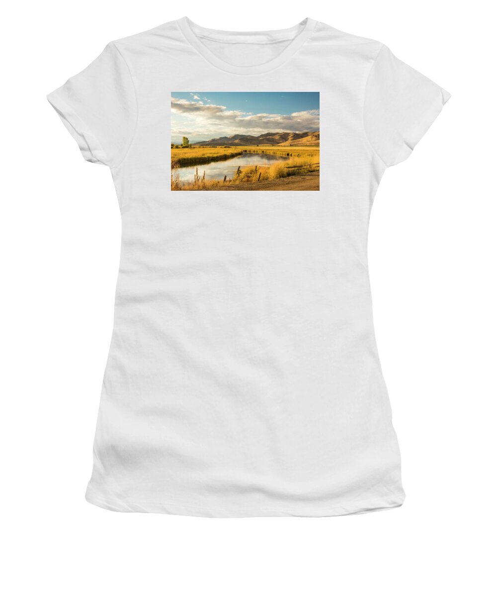 5dmkiv Women's T-Shirt featuring the photograph Silver Creek #1 by Mark Mille