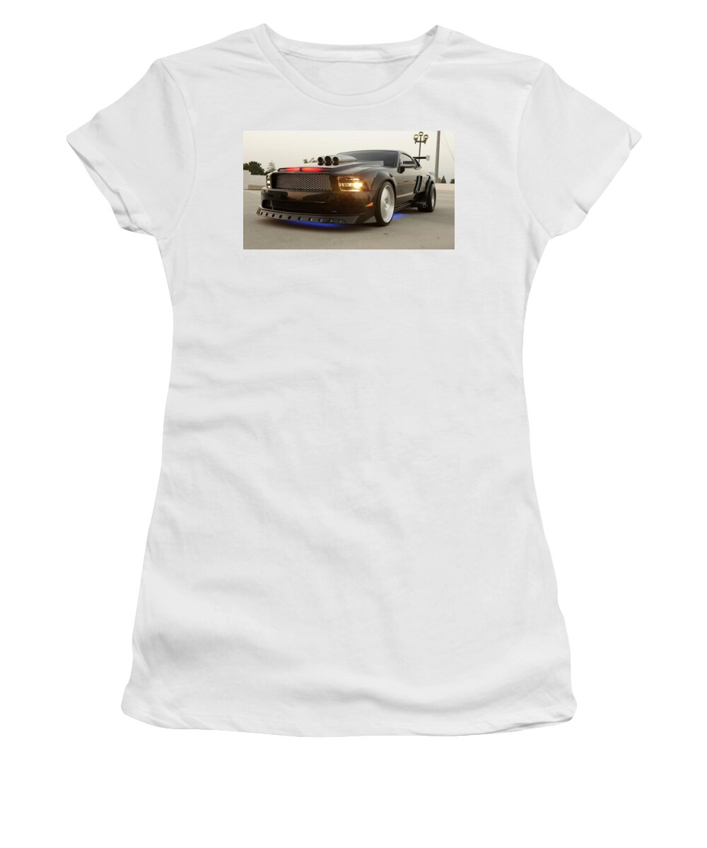 Ford Women's T-Shirt featuring the photograph Ford #10 by Jackie Russo