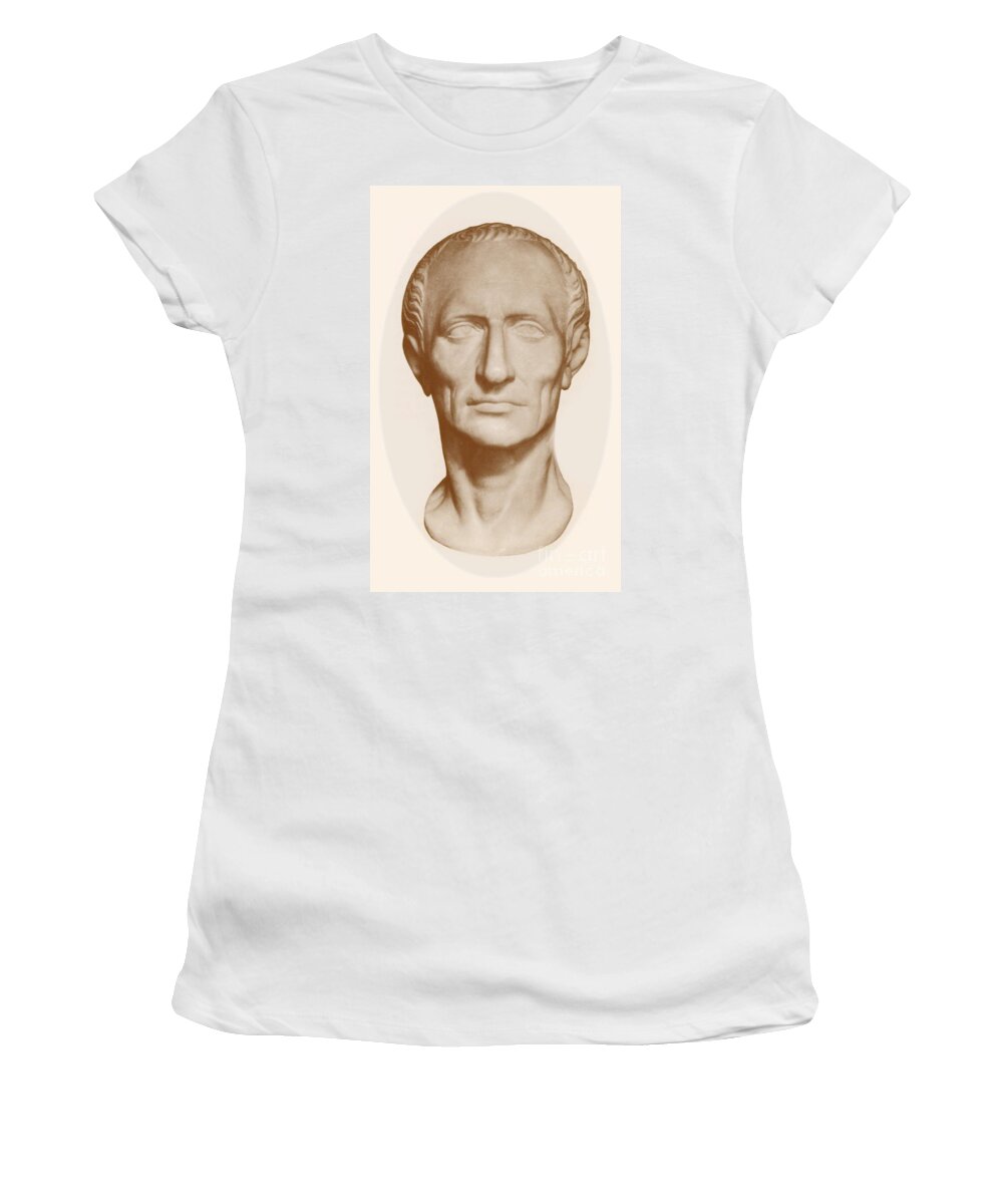 Gaius Julius Caesar Women's T-Shirt featuring the photograph Julius Caesar, Roman General #12 by Photo Researchers