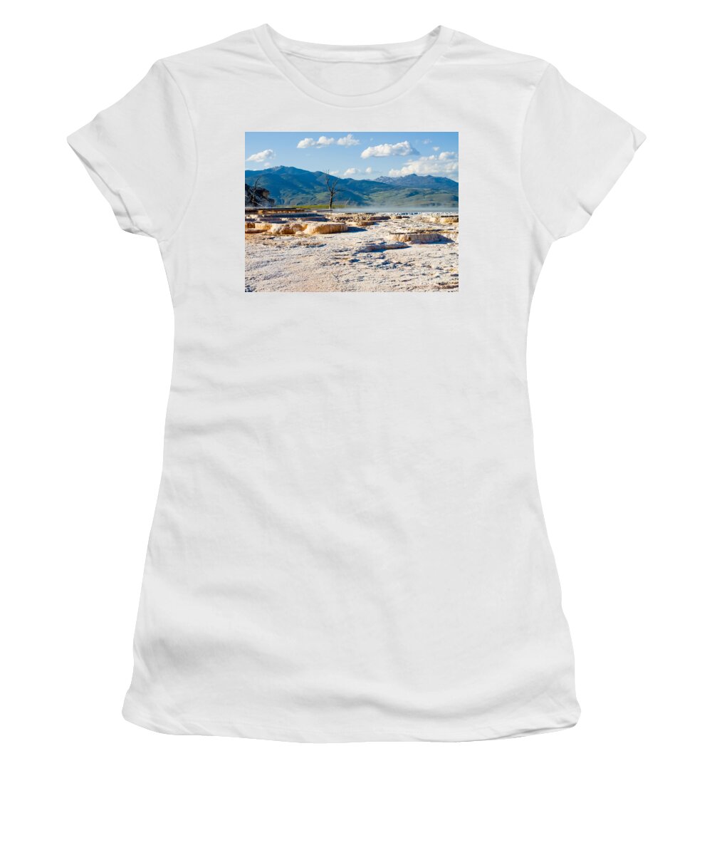 Yellowstone National Park Women's T-Shirt featuring the photograph Yellowstone #16 by Tara Lynn