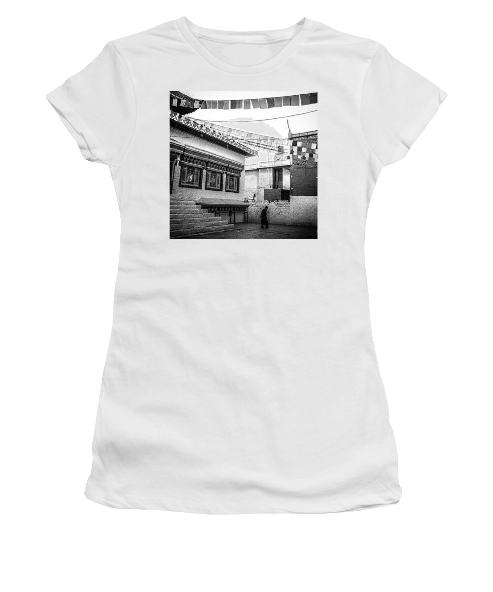 Leicagram Women's T-Shirt featuring the photograph 39... That's Not So Old Is It? by Aleck Cartwright