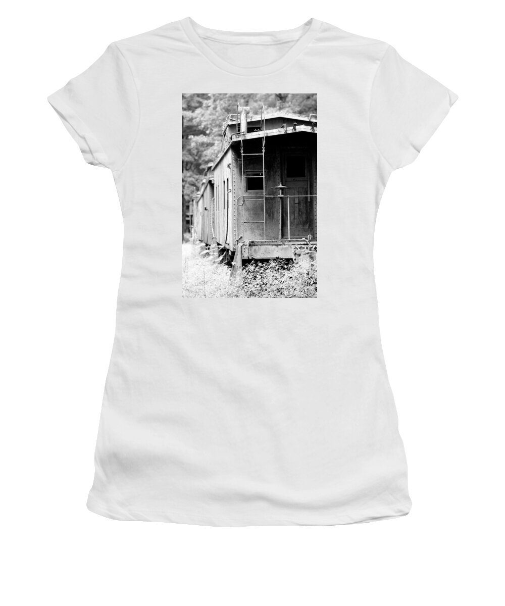 Train Women's T-Shirt featuring the photograph Train #4 by Sebastian Musial