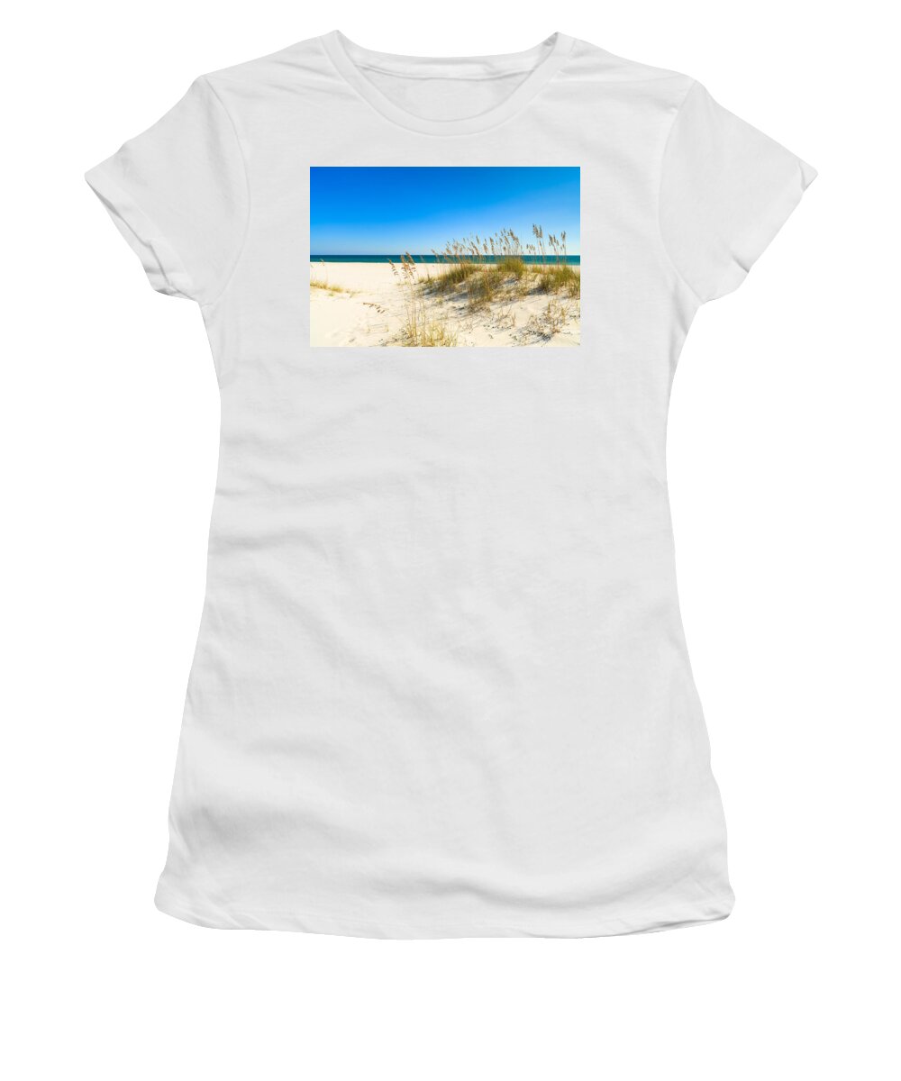Florida Women's T-Shirt featuring the photograph Beautiful Beach #6 by Raul Rodriguez