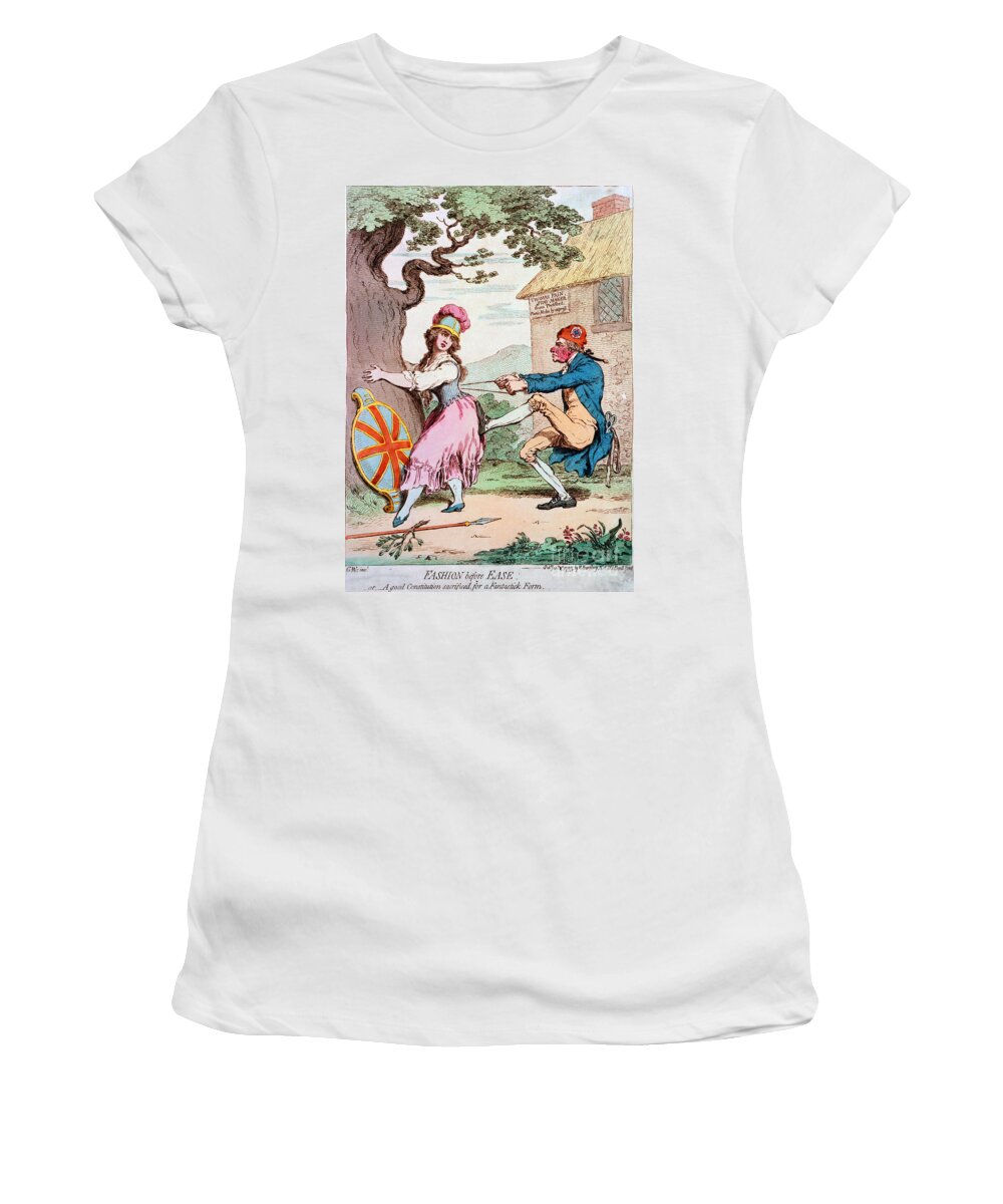 1793 Women's T-Shirt featuring the photograph Thomas Paine (1737-1809) #6 by Granger