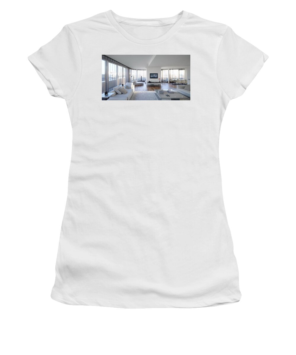 Room Women's T-Shirt featuring the photograph Room #7 by Jackie Russo